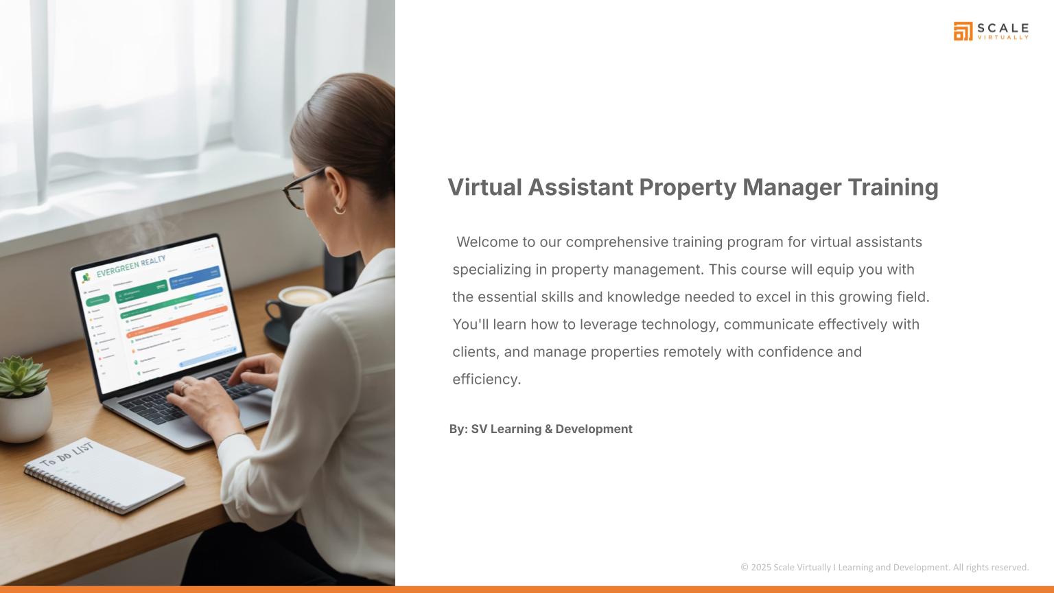 Virtual Assistant Property Manager Training - Scale Virtually Philippines
