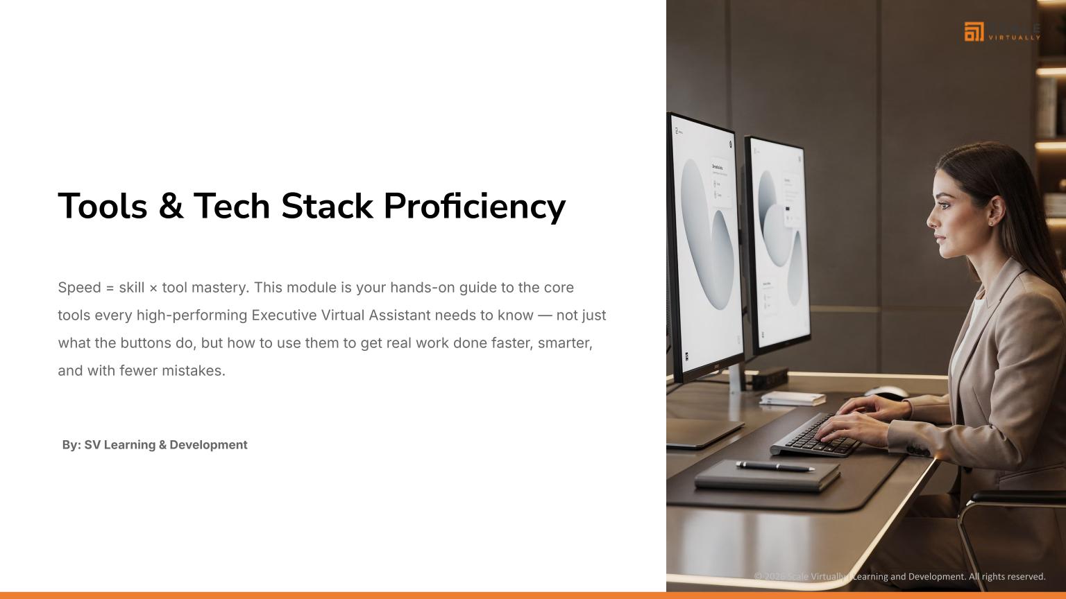 Tools & Tech Stack Proficiency - Scale Virtually Philippines