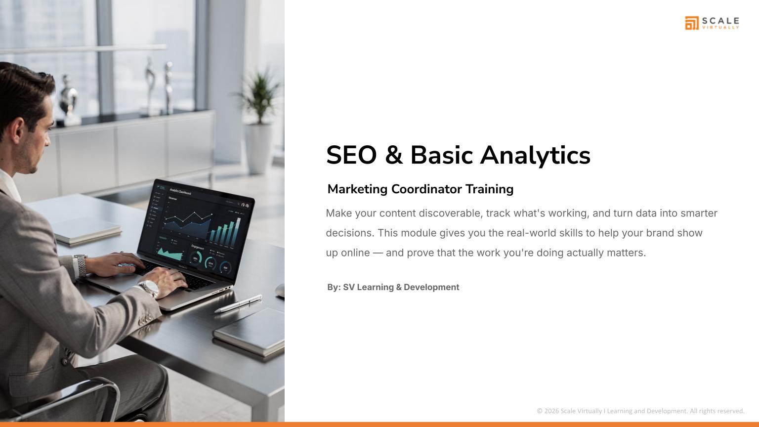 SEO & Basic Analytics - Scale Virtually Philippines