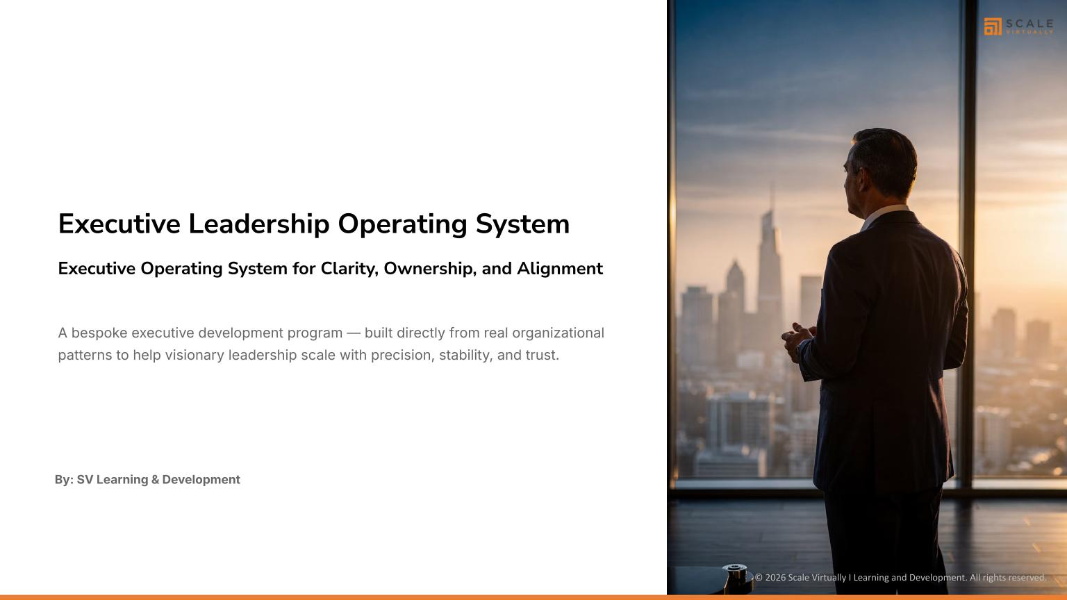 Executive Leadership Operating System - Scale Virtually Philippines